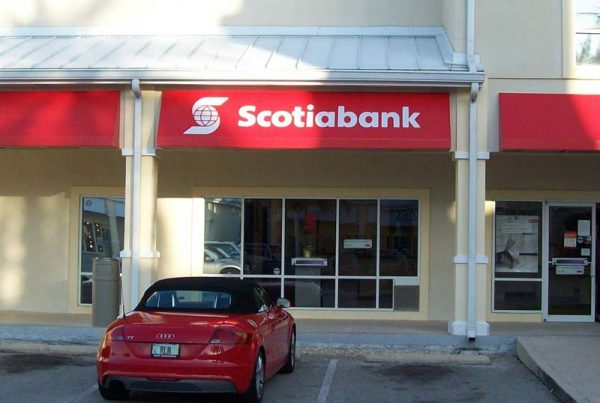 bank awning