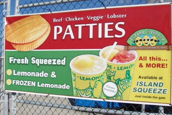 patties banner design