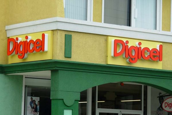 digicel sign letter design