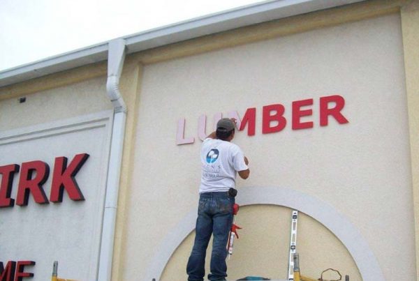 signs installations