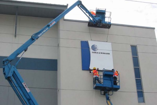 signs installations