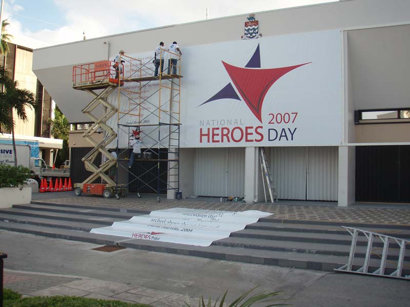 signs installations