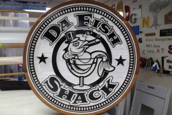 sandblasting signs