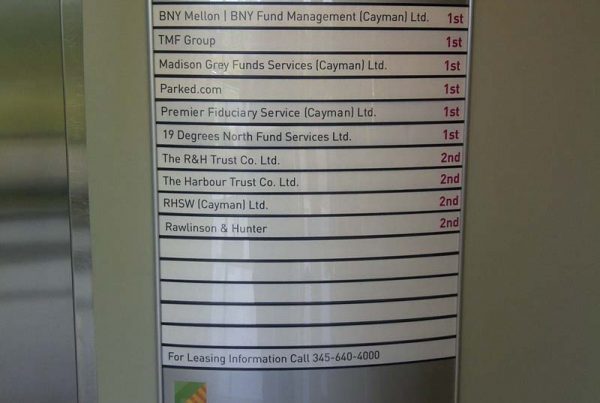 wayfinding sign