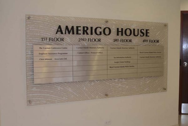 wayfinding sign