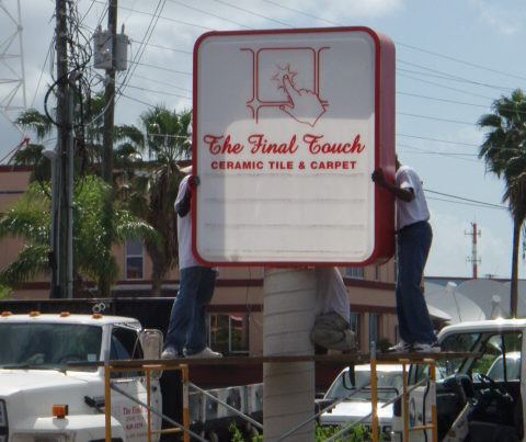 sign board