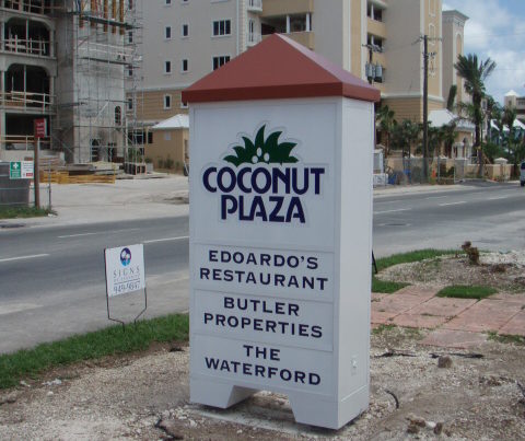 Pylon signs