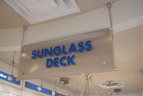 Sunglass Deck Signs